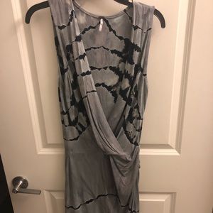 Young fabulous and broke blue mini dress